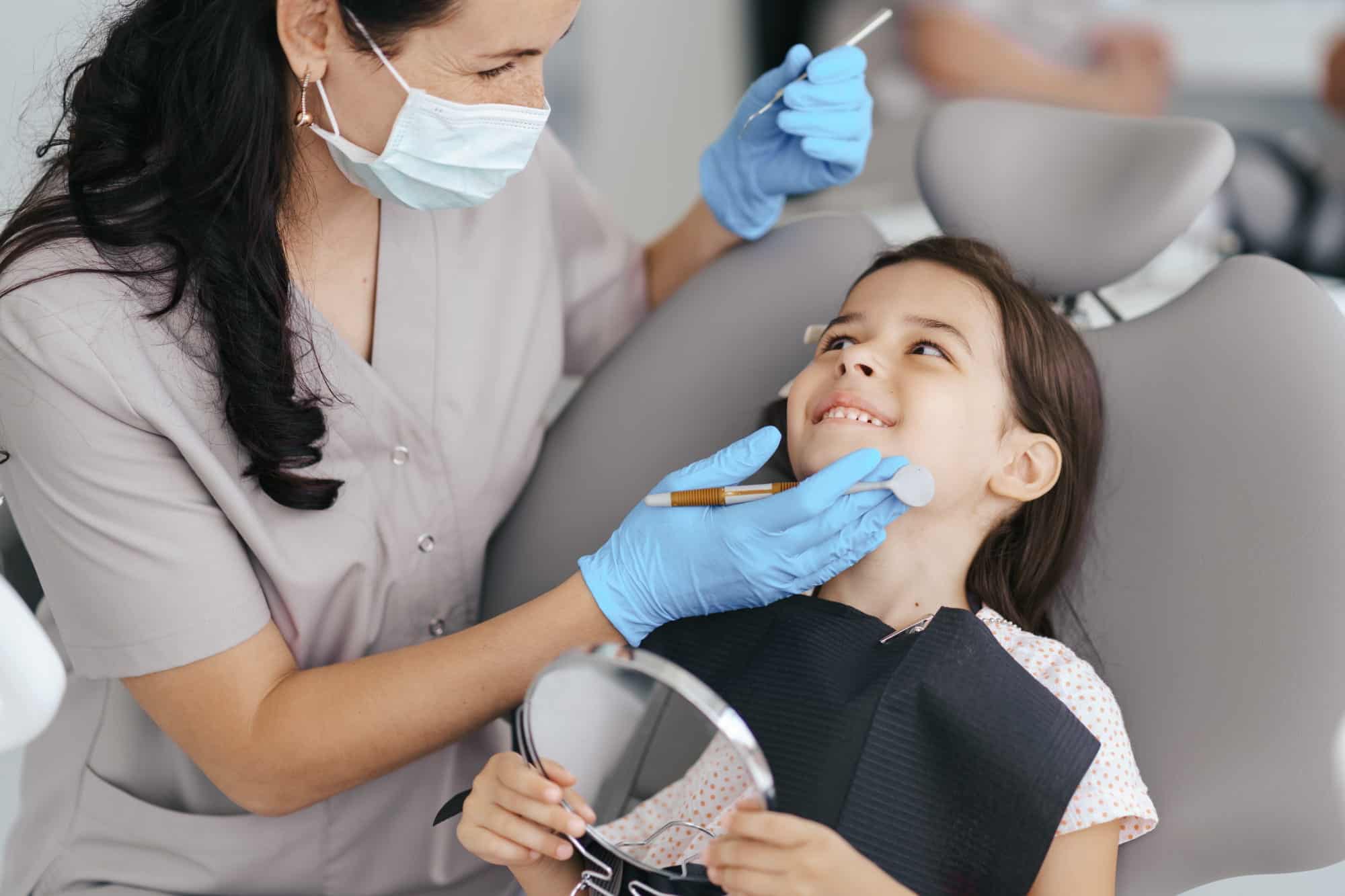 Children’s dentistry appointment at Rose City Dental in Windsor, Ontario